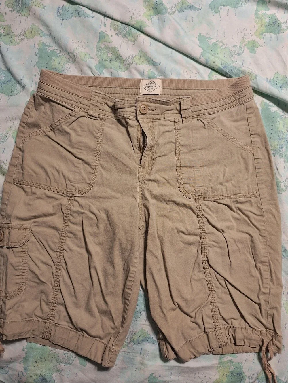 3 For $21 Size 10 St. John's Bay Women's Shorts